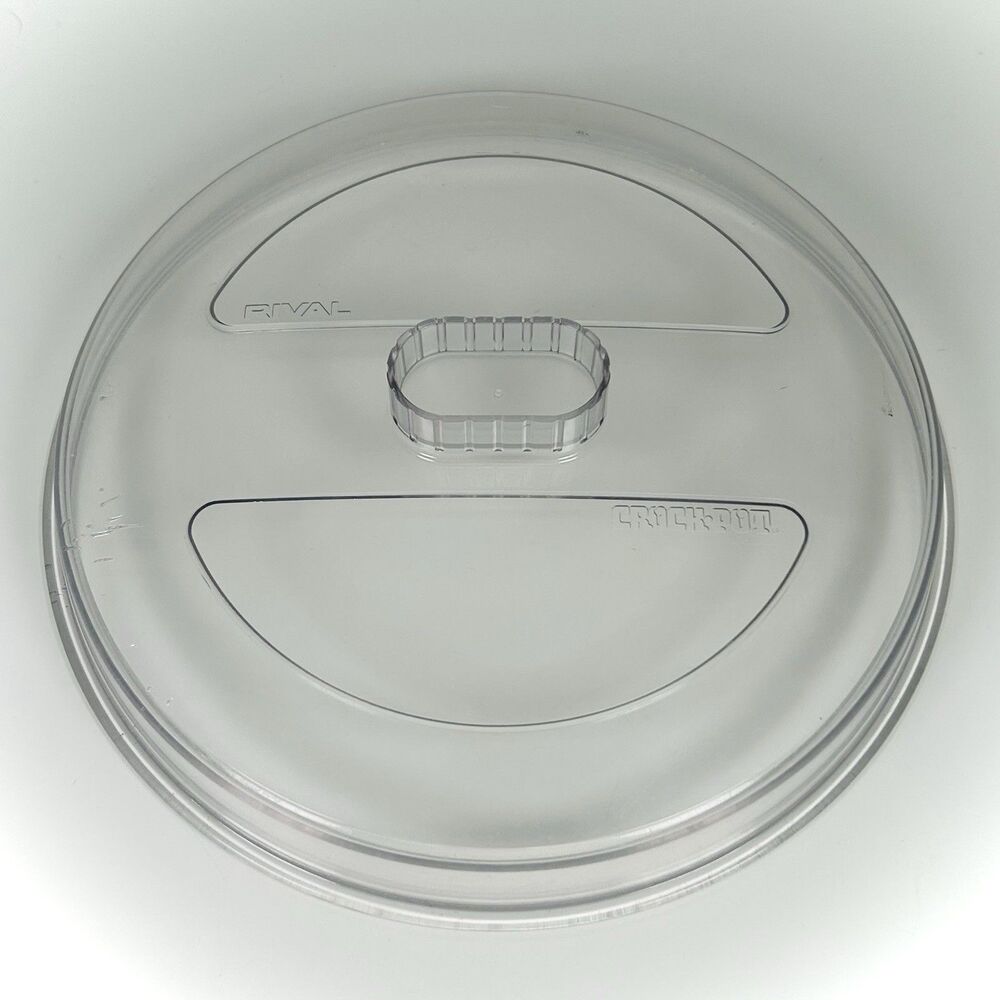 GENUINE Rival 3350 3355 3520 3654 3656 SCR509 Crock Pot 10" PLASTIC LID TOP Part